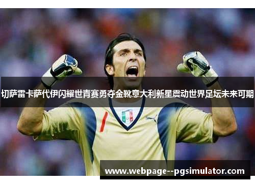 切萨雷卡萨代伊闪耀世青赛勇夺金靴意大利新星震动世界足坛未来可期